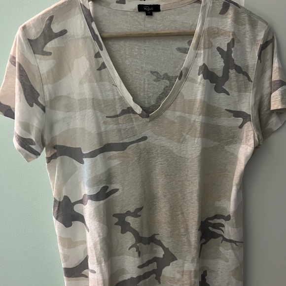 Rails linen blend v-neck - Picture 1 of 6